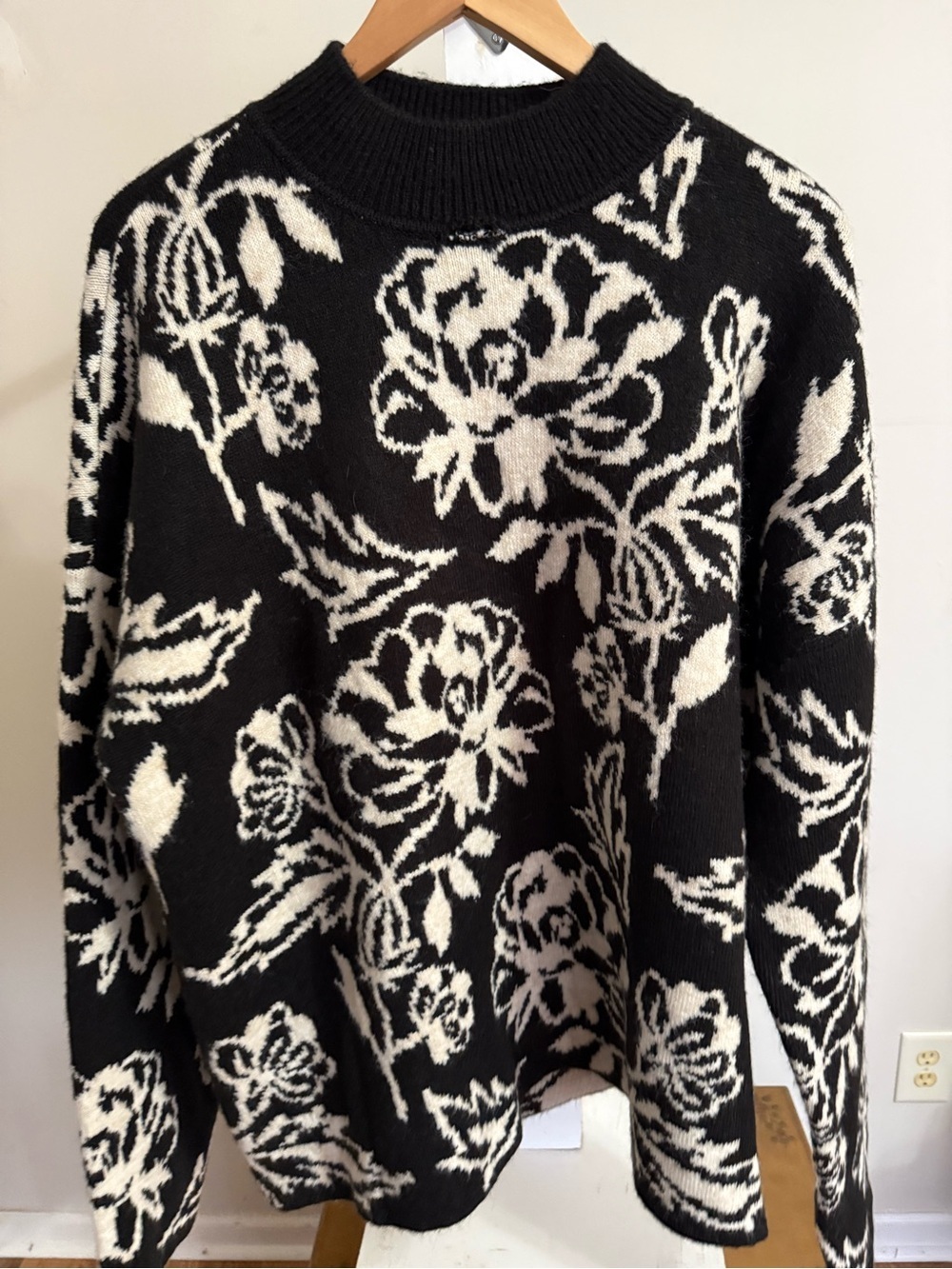 Express Floral Sweater